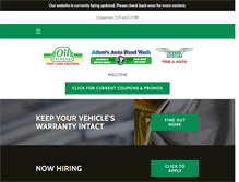 Tablet Screenshot of dwrtireandauto.com